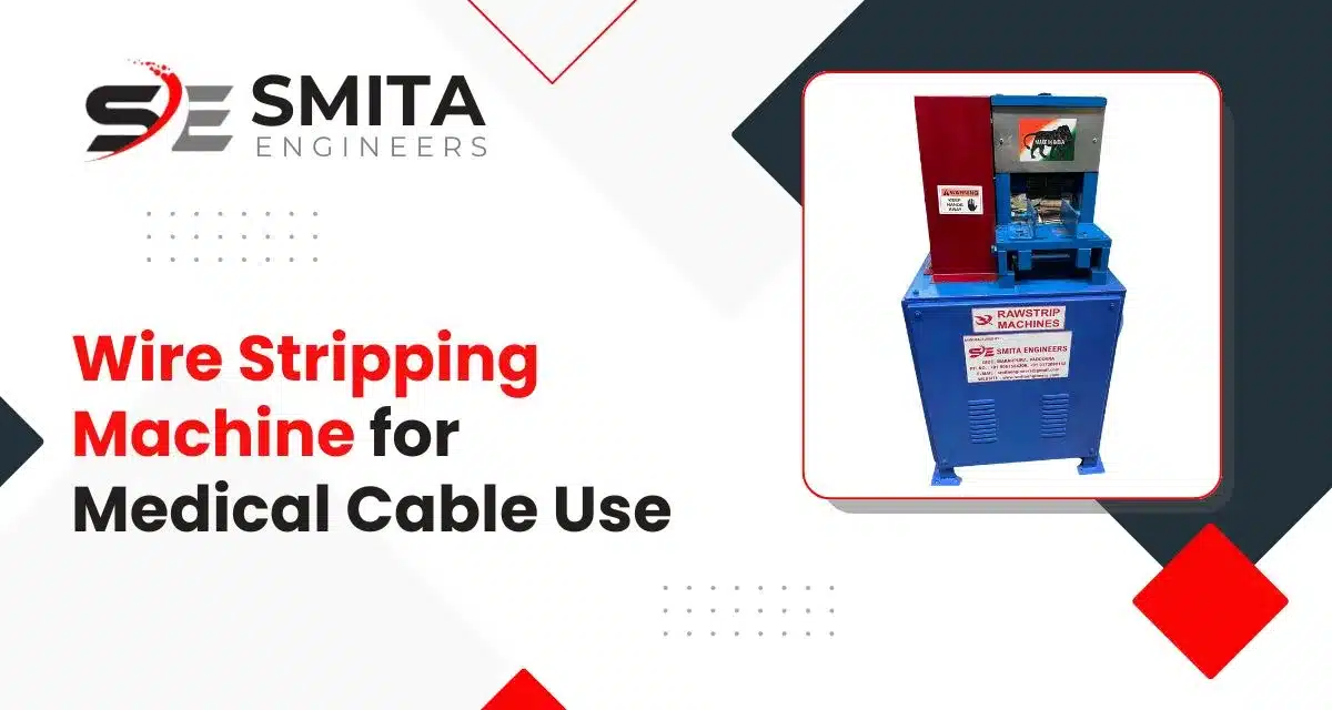 Wire Stripping Machine For Medical Cable Use