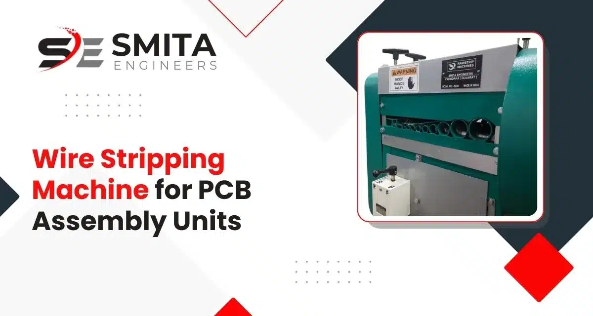 Wire Stripping Machine For PCB Assembly Units