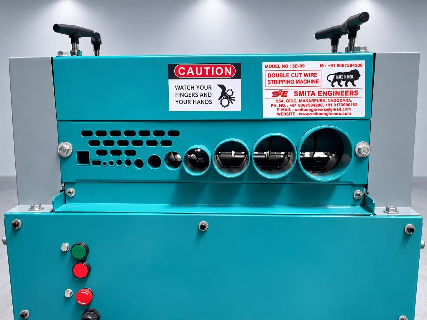 Double Cut Gearbox Wire Stripping Machine