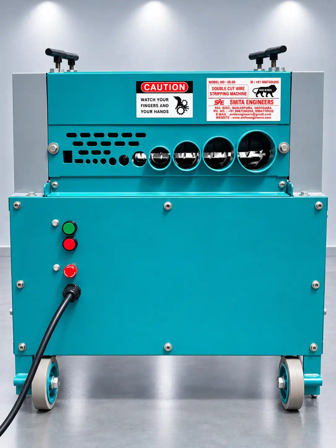 Double Cut Gearbox Wire Stripping Machine