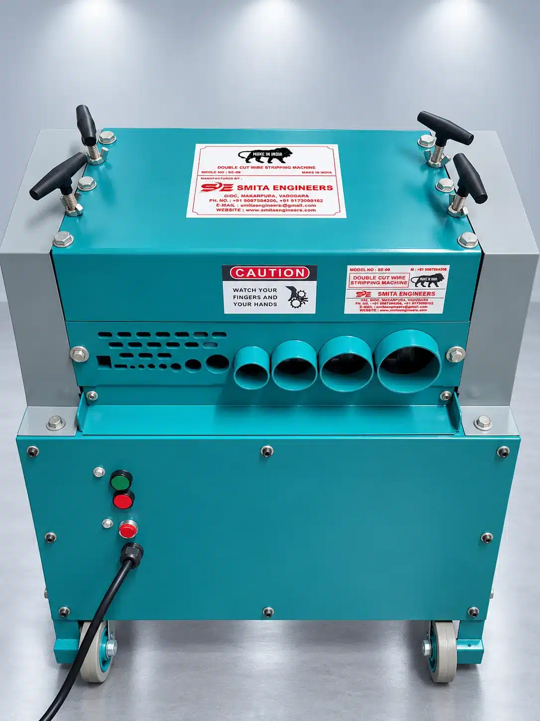 Double Cut Gearbox Wire Stripping Machine
