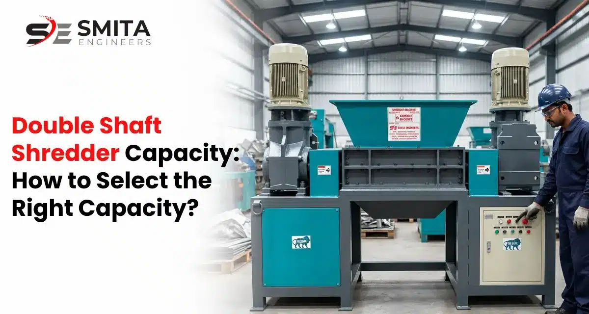 Double Shaft Shredder Capacity: How to Select the Right Capacity?